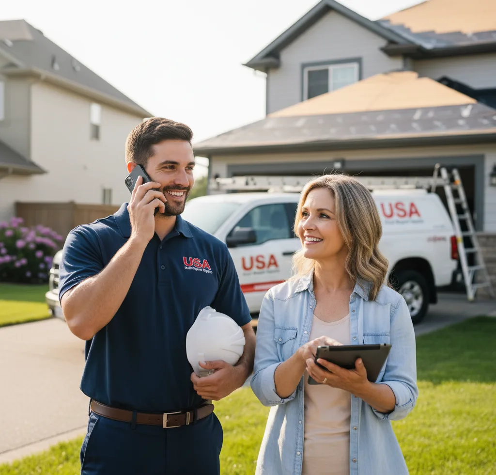 USA Roof Repair Experts customer support in Pilot Mountain